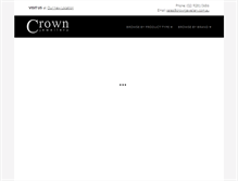 Tablet Screenshot of crownjewellery.com.au